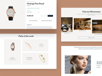 David Rosas • Website corporate website design ecommerce ecommerce business ecommerce shop jewelry productdesign shopify shopify marketing shopify website ui uiux ux website website design