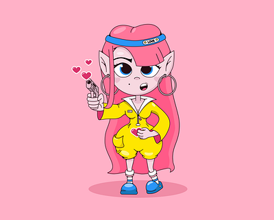 Love 2d baby character character design design illustration madrabbit vector дизайн иллюстрация рисунки характер