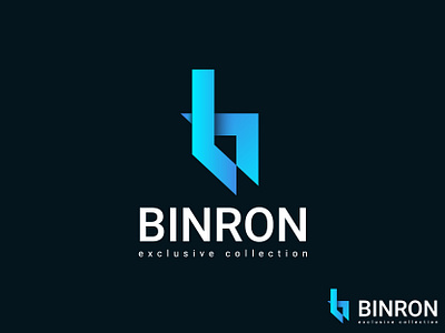 binron logo 2021 branding design designs logo modern logo ui