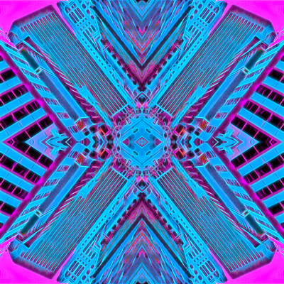 Abstract Patterns from Normal Images cityscape design land of the free neonnoir sf