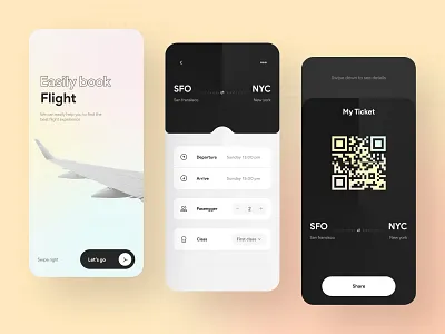 Flight ticket app app appdesign appdesigner flight flight app mobile mobile app mobile app design mobile design mobile ui ui ui ux uidesign uidesigns uiux uiux design uiuxdesign uiuxdesigner ux uxdesign