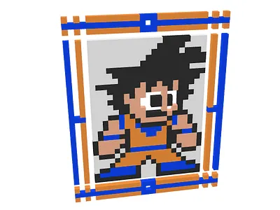 Dragon Ballz art dragonball pixel pixelart