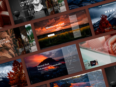 Main screen concept design landingpage travel typography ui uidesign ux uxdesign web webdesign website