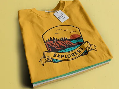 Explorers. Adventure/Outdoors Illustration adventure adventure logo adventures branding graphic design tee tees design teesdesign teeshirt teespring tshirt tshirt art tshirt design tshirtdesign tshirts tshirtshop tshirtslovers tshirtstore