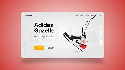 Sneakers Web App UI Design adobe xd app app design art creative design designer graphic design illustration inspiration ui ui design uiux uiuxdesign uiuxdesigner uxdesign web app web ui web uiux webdesign