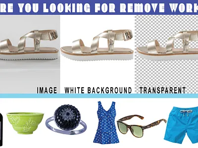 White Background Removal Transparent Cut Out Photo Editing art design flat graphic design illustration illustrator logo minimal typography vector