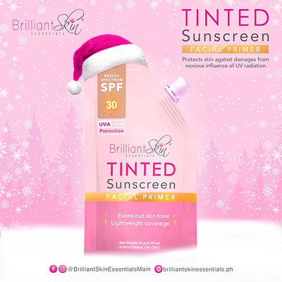 Social Media Advertisement (Tinted sunscreen) advertisement advertising banner branding creative and design graphic design illustration poster product design social media design