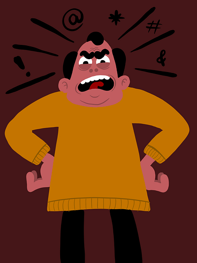 B81F523C E5CF 4483 ADBF B2C4C0D09B02 caricature cartoon cartoon character illustration procreate
