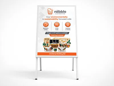 A FRAME Designing Sample Exclusive For Cafe business branding business growth graphic design india marketing promotion