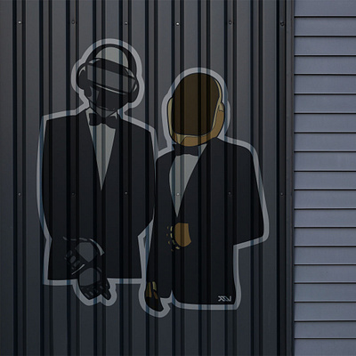 Remembering Daft Punk artwork daft punk design illustration vector