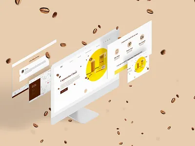 ARCHCAFE - Coffee brand Website redesign ui web