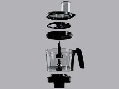 Philips Product Animation | Preethi Cosmo 3d animation 3d modeling animation blender3d branding cgi design flat industrialdesign minimal motion graphics product product animation product visualization productdesign