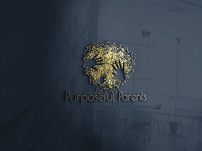 PURPOSEFUL PARENTS (3D View) branding design illustration logo logo design vector