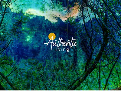 Authentic Living - Identity Design branding design illustration logo