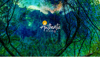 Authentic Living - Identity Design branding design illustration logo