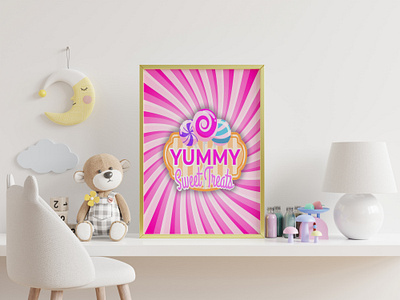 Candy logo design illustration illustrator logo logo design