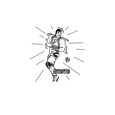Wrastling art branding design graphic design icon illustration logo
