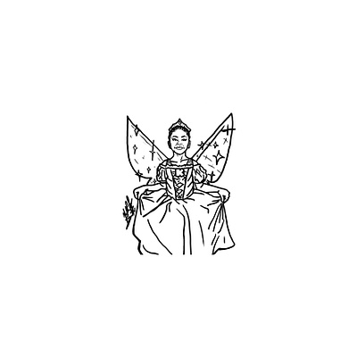 Lil princess art branding design fairytale graphic design icon illustration logo princess