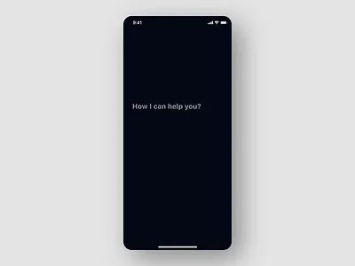 Voice A.I app - Learning Motion ai artificial intelligence mobile motion motion design motion ui ui uidesign ux uxdesign voice voice assistant