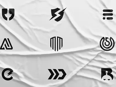 Bookmarks bookmarks flat logo minimal marks minimalist logo