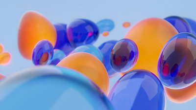 Bubbles 3d b3d blender3d bubbles colorfull render yambo