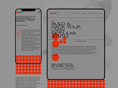 Boom Festival - Single event brutalist clean desktop festival grid minimal minimalism mobile mobile app design mobile ui ui