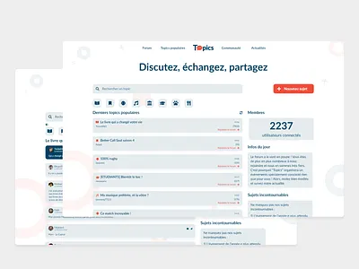 Topics website branding design interface interface design ui ui ux uidesign webdesign webdesigns webinterface website