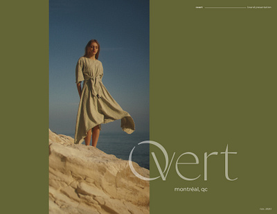 Overt apparel_branding apparel branding clothing design ethical fashion identity lifestyle natural website