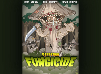 Fungicide cartoon drawing illustration mst3k rifftrax