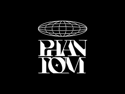 PHANTOM Wordmark apparel bold brand branding custom lettering logo logodesign logos logotype merch minimal punk set skate type typography vanguard