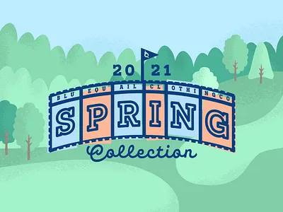 Blue Quail Spring Collection birdie childrens clothing clothes fairway golf grass masters quail spring us flag