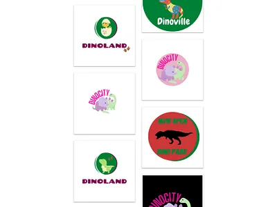 Day 35 of #dailylogochallenge canva dailylogochallenge day35 design dinosaur logo logodesign