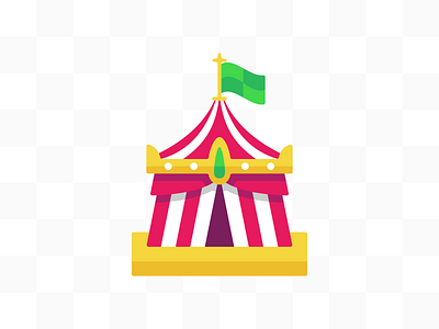 Carnival Tent carnival illustration