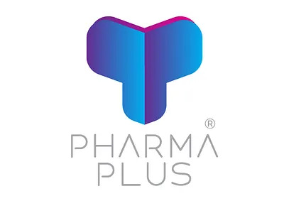 Pharma Plus Logo branding illustration logo vector