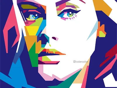 Adele in WPAP Pop Art adele colorful art pop art pop art portrait popart portrait portrait art portrait illustration singer vector vector art vector illustration vector portrait vectorart wpap