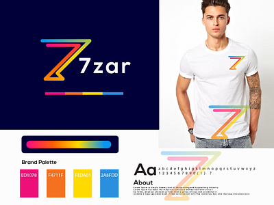 7zar modern logo abstract logo appicon brand identity branding colorful logo creative logo eye catching gradient logo icon illustraion lettering logo logo design logo designer logo folio 2021 logo mark logo trends 2021 logotype minimal modern logo