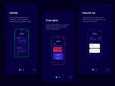 Onboarding Screens app app interface app ui design app ui templates appdesign appui bank budget finance finance app financial interface template templates ui ui kit ui template ui ux uidesign uiux