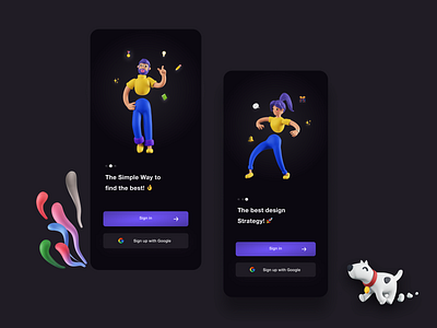 Sass Onboarding 2021 best 3d brand identity cards ui delhi edit google google maps india login onboarding product rahul kumar sass sassy sign in typography uipapa ux ux ui