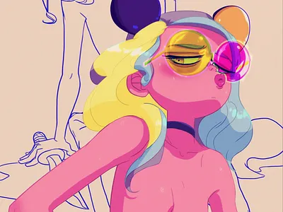 girl animation animation design art artist artwork character design design drawing illustration illustrations photoshop