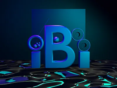 Abstract 3D 3d art abstract blender3d dribble shot