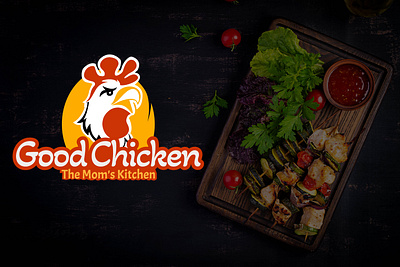 Good Chicken - Fast Food Shop Logo branding chicken chicken logo chicken restaurant chicken wings combination mark logo design famous food logos fast food fast food items fast food logo fast food strike flat logo food logo good chicken logo logo logodesign logotype minimalism restaurant logo