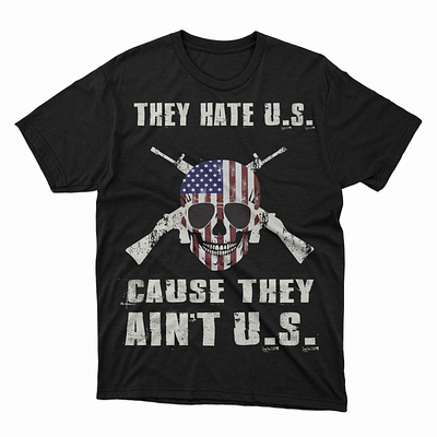 They Hate u s Cause they branding design graphicdesign illustration photoshop t shirt tshirt art tshirtdesign tshirts typography