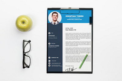 LETTERHEAD / CV TEMPLATE 8.5x11 a4 size behance branding clean clean cv comments cv clean dribbble dribbble best shot fiverr like share typogaphy web