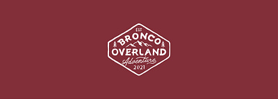 Bronco Overland Adventure Branding adventure badge design badges branding bronco font handdrawn illustration jeep t shirt design typography vintage vintage badge vintage design