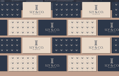 Sly & co. | Law office brand identity branding design illustration logo minimal vector