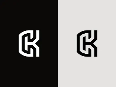 CK Monogram Logo brand design branding ck logo ck monogram concept creative kc kc logo kc monogram letter c logo letter ck logo letter k logo letter logo lettermark logo logo design logotype monogram typography