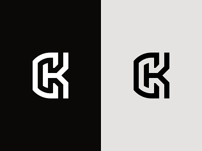 CK Monogram Logo brand design branding ck logo ck monogram concept creative kc kc logo kc monogram letter c logo letter ck logo letter k logo letter logo lettermark logo logo design logotype monogram typography