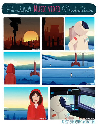 Catch a Glimpse 1 Music Video Sundstedt Animation
