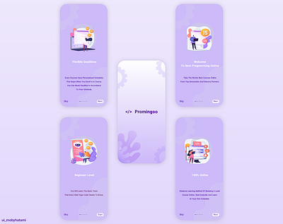 Splash & Onboarding pages app app design application illustration mobile mobile app mobile app design mobile design mobile ui onboarding onboarding screen programming splash page splash screen splashpage splashscreen vector