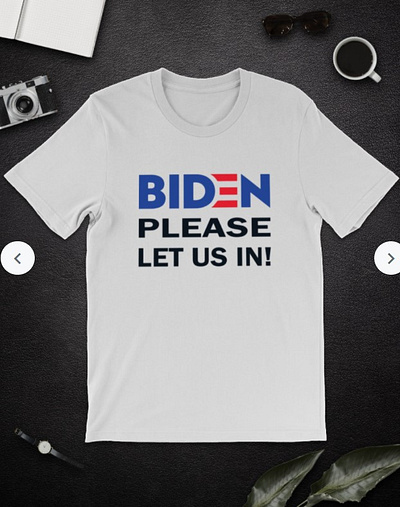 biden please let us in t shirt